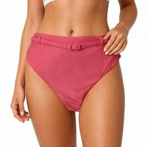 Andie New With Tags The Riviera High Waisted Bottom With Belt Medium AB355